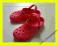 @ Czerwone klapki/sandały piankowe@ rozm.33 wkł.21