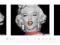 Marilyn Monroe (Triptych)  - plakat 91,5x30,5cm