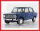 Ixo Fiat 124 Italy 1970 (blue)