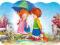 Nowe puzzle 30 Castorland C03075 Friend in rain