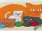 PUZZLE DREWNIANE KOTY - PILCH