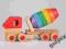 AUTO Z KLOCÓW BETONIARKA KOLOROWA - PILCH