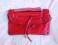 TOREBKA DAMSKA - SKÓRA - czerwony  [T000105]