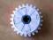 60c01 White Technic, Gear 24 Tooth Clutch