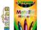 CRAYOLA Flamastry markery METALICZNE 5 kol. /7552/