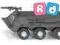 SIKU 0871 - TRANSPORTER OPANCERZONY - auta Poznań