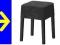 * IKEA * NILS stołek wys 47cm pokrycie 92%bawełna