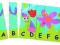 BOIKIDO puzzle dwustronne - alfabet