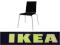 Ikea MARTIN Krzesło, srebrny, czarny