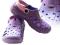 KLAPKI SANDAŁY RÓŻ, FIOLET ROZM. 34