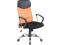 Fotel biurowy VIRE pomarańcz tkanina membr. siatka