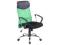 Fotel biurowy VIRE zielony tkanina membr. siatka