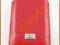 Etui Skora Jagnieca wsuwka HTC Desire HD RED+folia