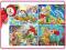 PUZZLE MAŁA SYRENKA 4 x 6 ELEMENTÓW (CL20527)