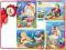 PUZZLE LITTLE MERMAID 4 x PUZZLE CASTOR (B-04010)