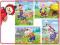 PUZZLE THREE LITTLE PIGS 4 x PUZZLE CAST (B-04065)