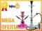 Mega Fajka WODNA CZARNA gratis SHISHA PĄCZEK 2 HIT