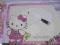 Hello Kitty tablica z pisakiem zmywalnym do pisan