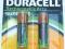 2x AKUMULATORKI Duracell AA R6 2450 mAh 2 szt.