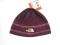 czapka zimowa The North Face unisex fioletowa