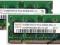 2x512MB PC667 SODIMM dual channel do Acer