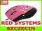 Nowa Mysz Różowa Optyczna USB  Szczecin