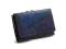 IZIS 201 Blue - portfel skórzany damski