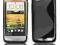 HQ S-LINE ETUI HTC ONE V CZARNY