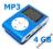 MP3 MP4 Odtwarzacz 4GB z klipsem LCD FM+ Ładowarka