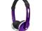PURO Sluchawki z pilotem i mikrofonem (fioletowy)