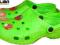 Klapki basenowe zielone~CROCSIKI ~R.33