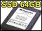 DYSK napęd wewnętrzny SSD - 64GB 2,5" SATA-II