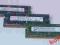 PAMIĘCI DDR 3 1333 i 1066 Samsung , HYNIX 2GB KRK