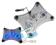 PODSTAWKA CHLODZACA LAPTOP COOLER BLUE LIGHT PK2