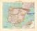 HISZPANIA I PORTUGALIA mapa z 1906 r. - MIEDZIORYT