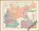 NIEMCY - WYZNANIA stara mapa z 1897 roku