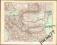 RUMUNIA, BUŁGARIA oryginalna mapa z 1897 roku