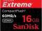 SanDisk Extreme Compact Flash 16GB 60 MB/s