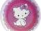 Talerzyki HELLO KITTY 8szt 23cm Urodziny