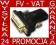 PRZEJŚCIÓWKA GNIAZDO HDMI WTYK DVI FULL HD 17/5