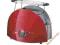 Toster BOSCH TAT 6104 (900 W, czerwony) _,
