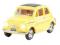 Przewodowa myszka Fiat 500 żółta