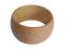 Bransoletka drewniana półokrągła 4 cm