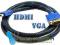 KABEL z HDMI na VGA 3M OPLOT GOLD - 30%