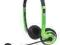 SŁUCHAWKI Z MIKROFONEM  MSX5 GREEN / NGS