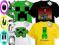 MINECRAFT Koszulka XXXL World Of Miners Klocek Gra