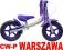 Rowerek biegowy 12 cali NICE GIRL + hamulec (purp)