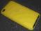 Pokrowiec Etui Silicon iPod 4 Touch 4G żółty