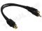Adapter gn. RCA cinch - 2x RCA wtyk przewód OVE3