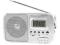 Przenośne radio+zegar+budzik AM/FM/SW1/SW2(hav-pr)